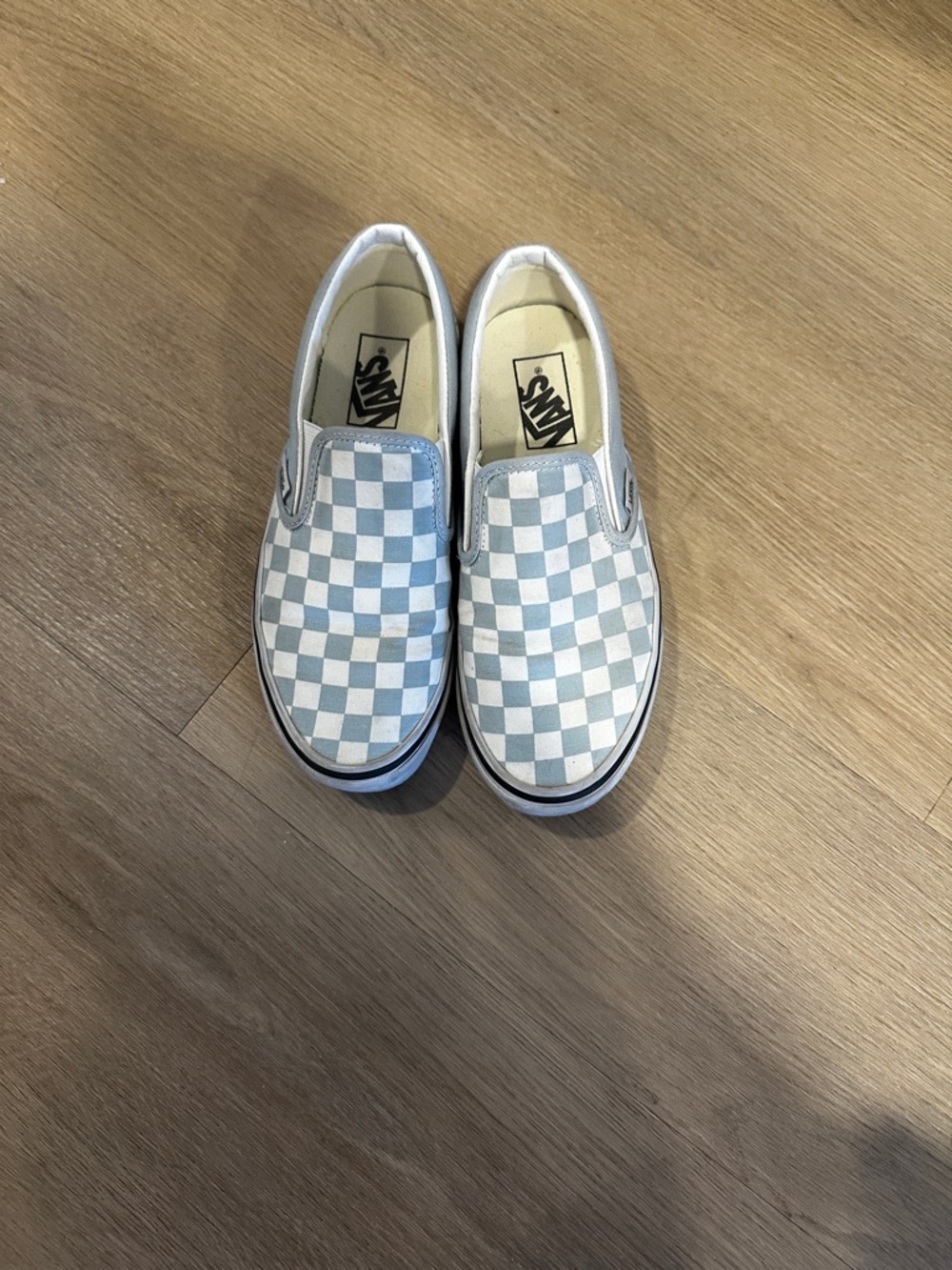 Checkered Van slip on